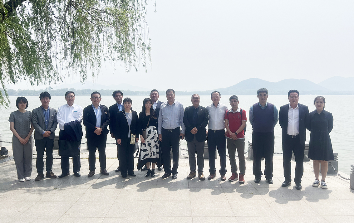 【永嘉集团】共绘发展新蓝图|热烈欢迎日本经贸考察团一行 莅临永嘉集团考察参观(图1)